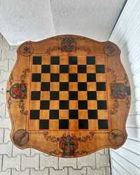 Stolik szachowy do gry w szachy konsola rozkładany składany