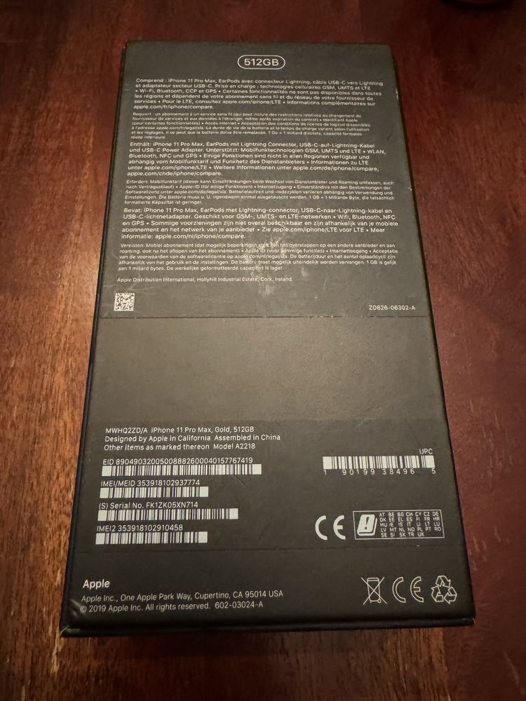 Iphone 11 Pro Max 512 złoty pierwszy wlasciciel stan idealny