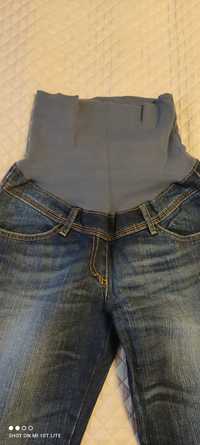 Dżinsowe spodnie ciążowe