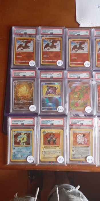 Cartas pokemon avaliadas
