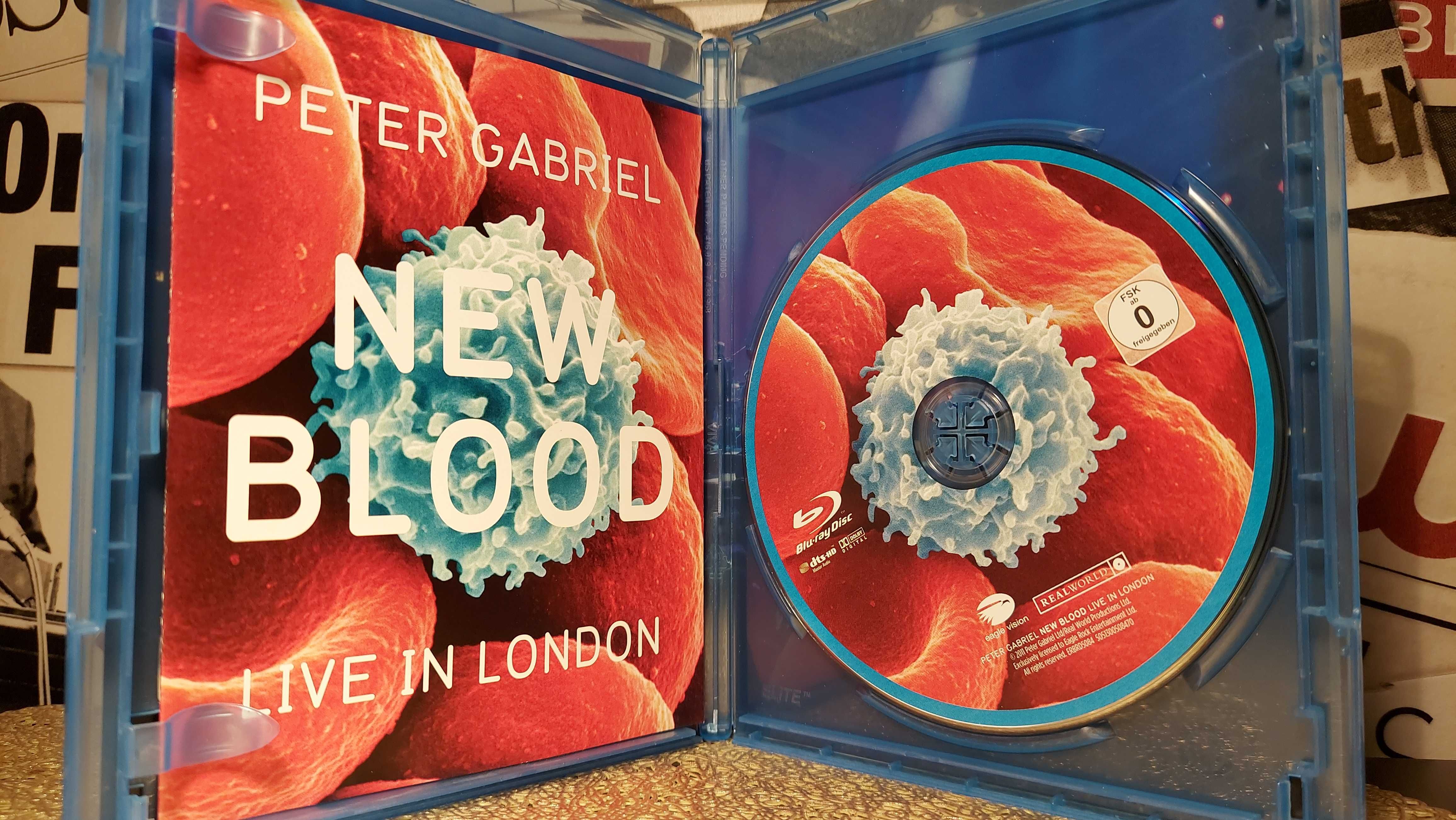 Peter Gabriel - New Blood Live in London Blu-ray Koncert