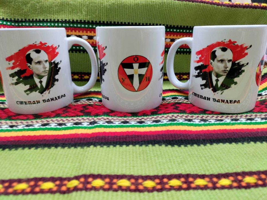 Кружка керамічна з С.Бандерою