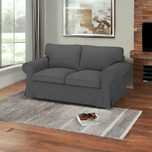 Kanapa Ikea EKTORP 179 x 88 cm tkanina odcienie szarości, sofa