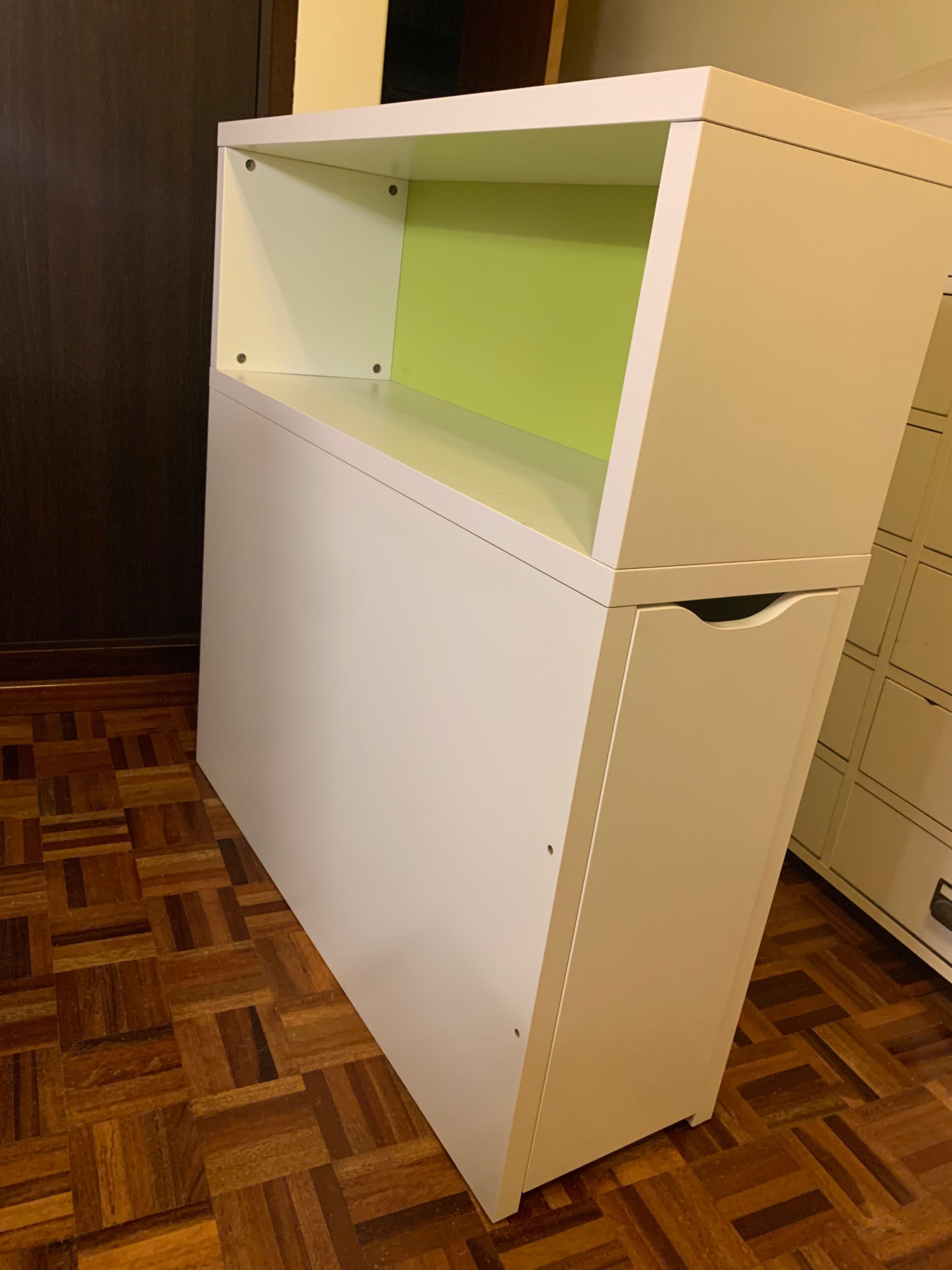 Cabeceira para cama de criança com arrumação