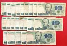 Banknot PRL  10 zł 1982