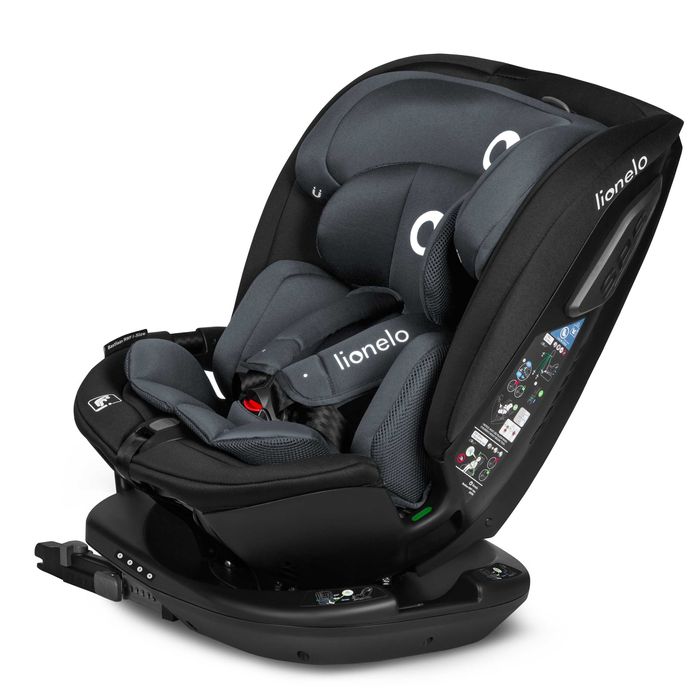 FOTELIK SAMOCHODOWY Przód Tył BASTIAAN Isofix 0-36kg do 150cm