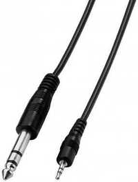 Kabel audio 1 x wtyk jack 2.5mm stereo na 1 x wtyk jack 6.3mm stereo