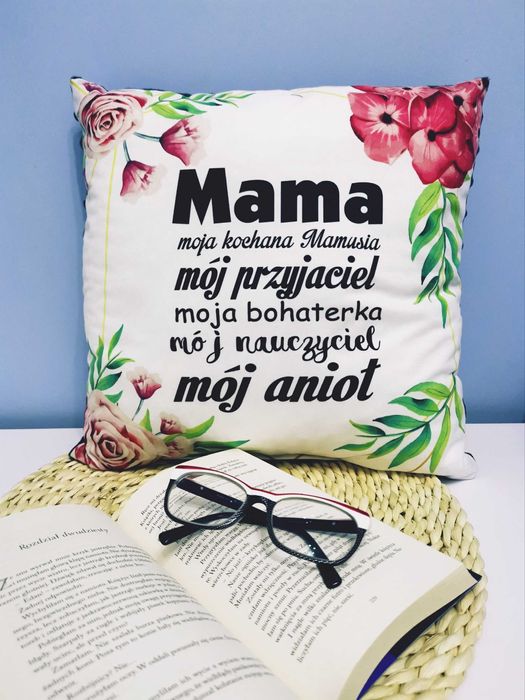 Poduszka dla mamy Dzień Matki urodziny prezent