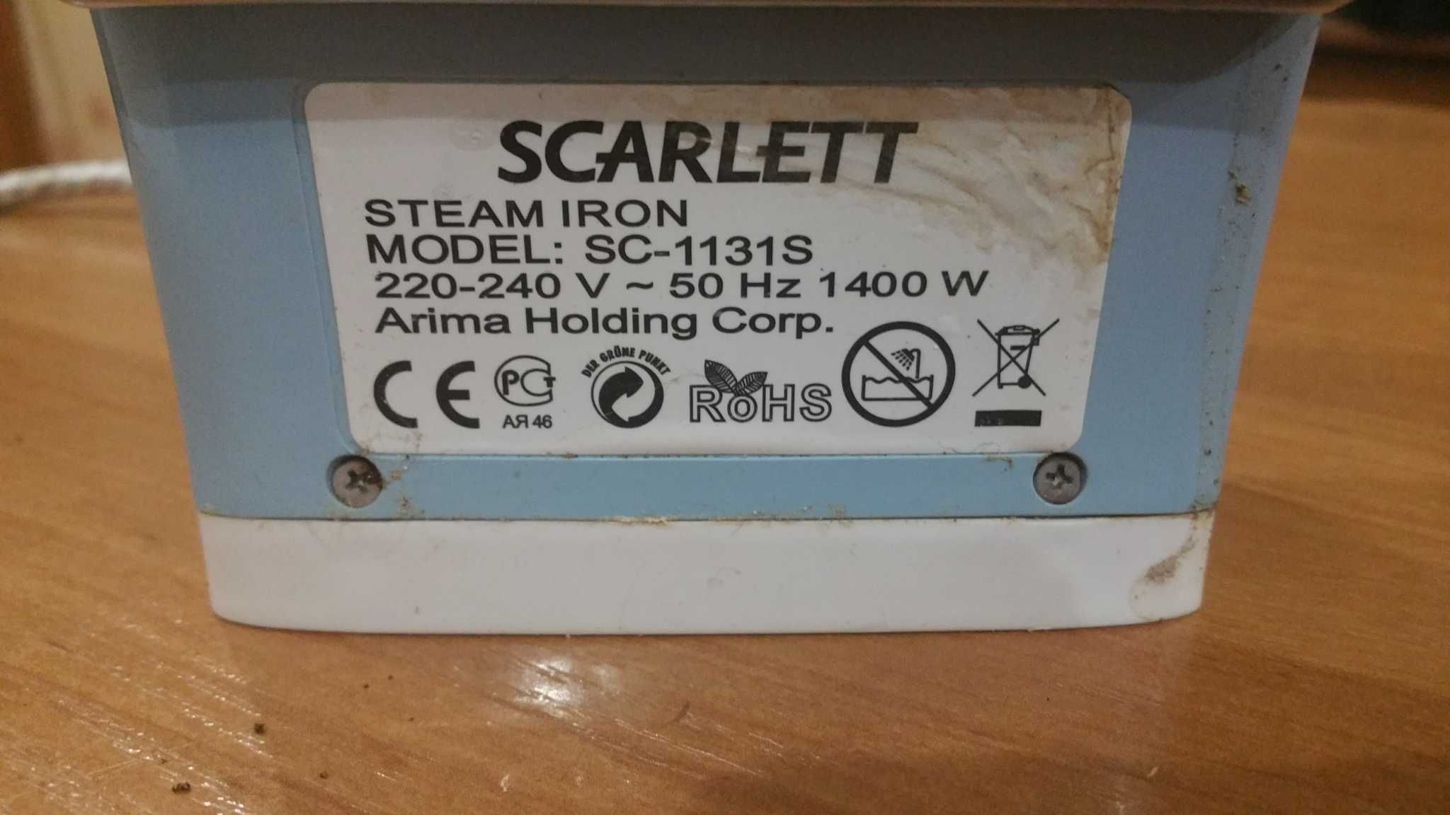 Продам утюг Scarlett Ralf Sc-1113S