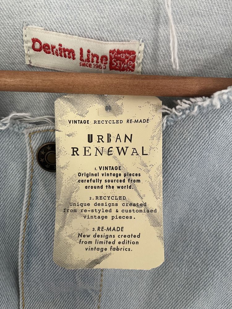 Nowa kurtka jeansowa Vintage Style rozmiar L