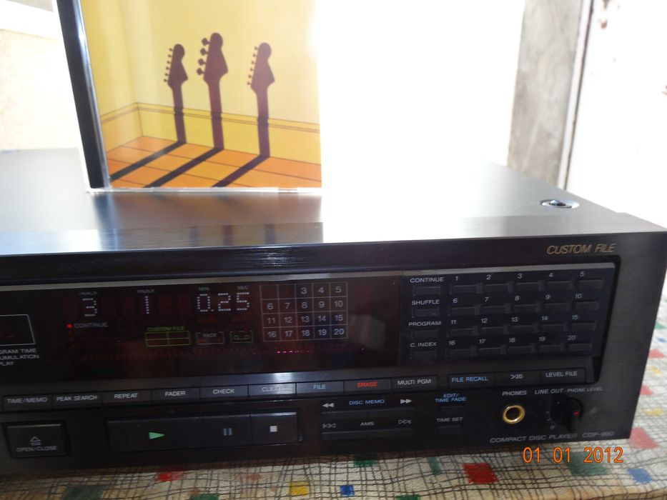 Sony CDP-990 Aúdio Hi-Fi