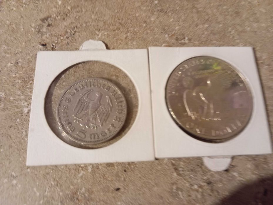 porządki domowe monety srebrne