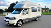 VW T5 - kamper z zabudową monokok (monocoque) firmy Wanner