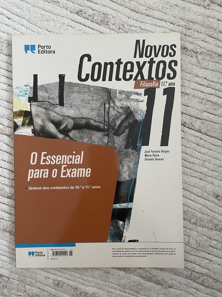 Caderno do Aluno Novos Contextos Filosofia 11° ano