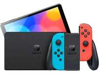 Nintendo Switch OLED - Azul e Vermelha Neon - Garantia