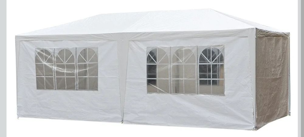 Lifetime Garden Pawilon ogrodowy Gazebo, biały, 3x6m
