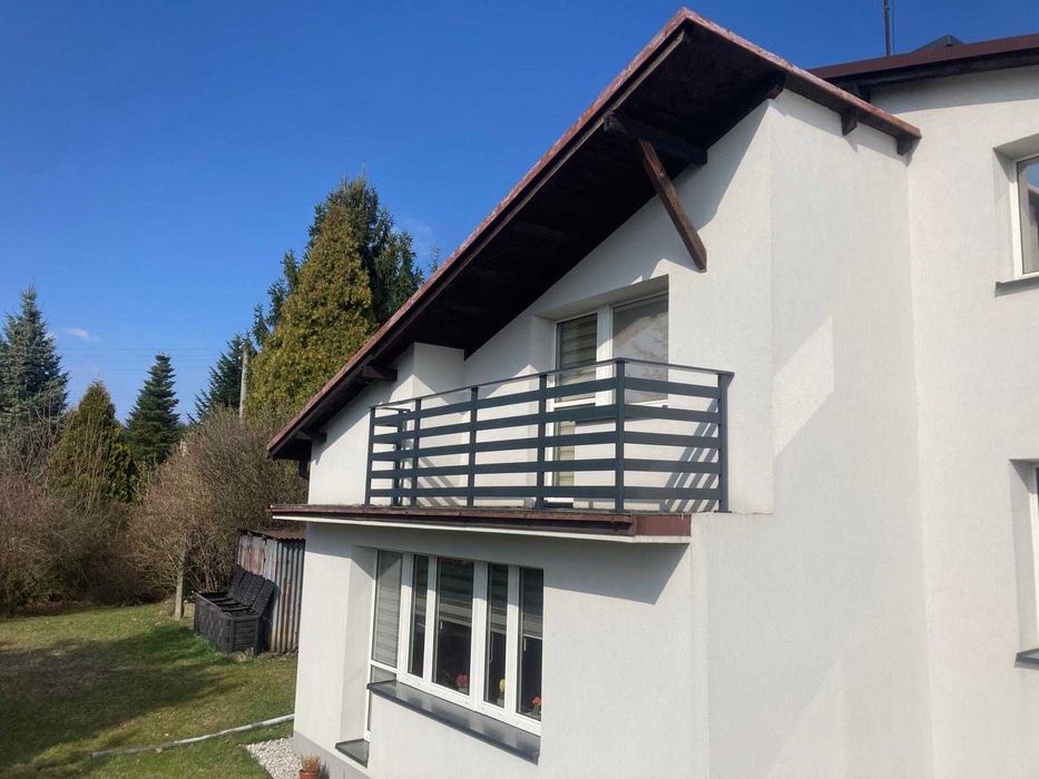 Barierki balustrady aluminiowe zabezpieczenie okienne balkon francuski