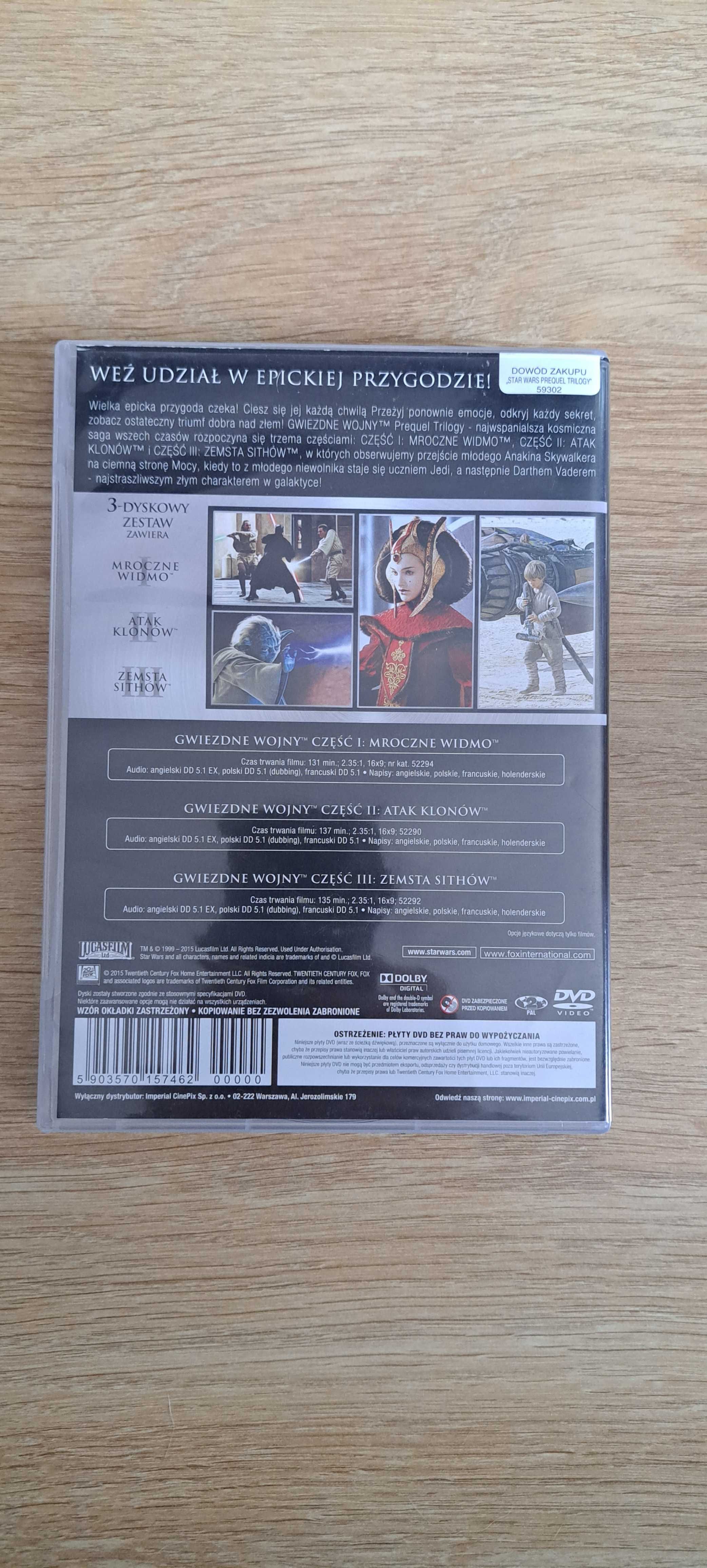 Box  DVD Gwiezdne wojny