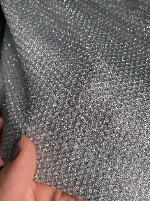 Платье в мелкую сетку