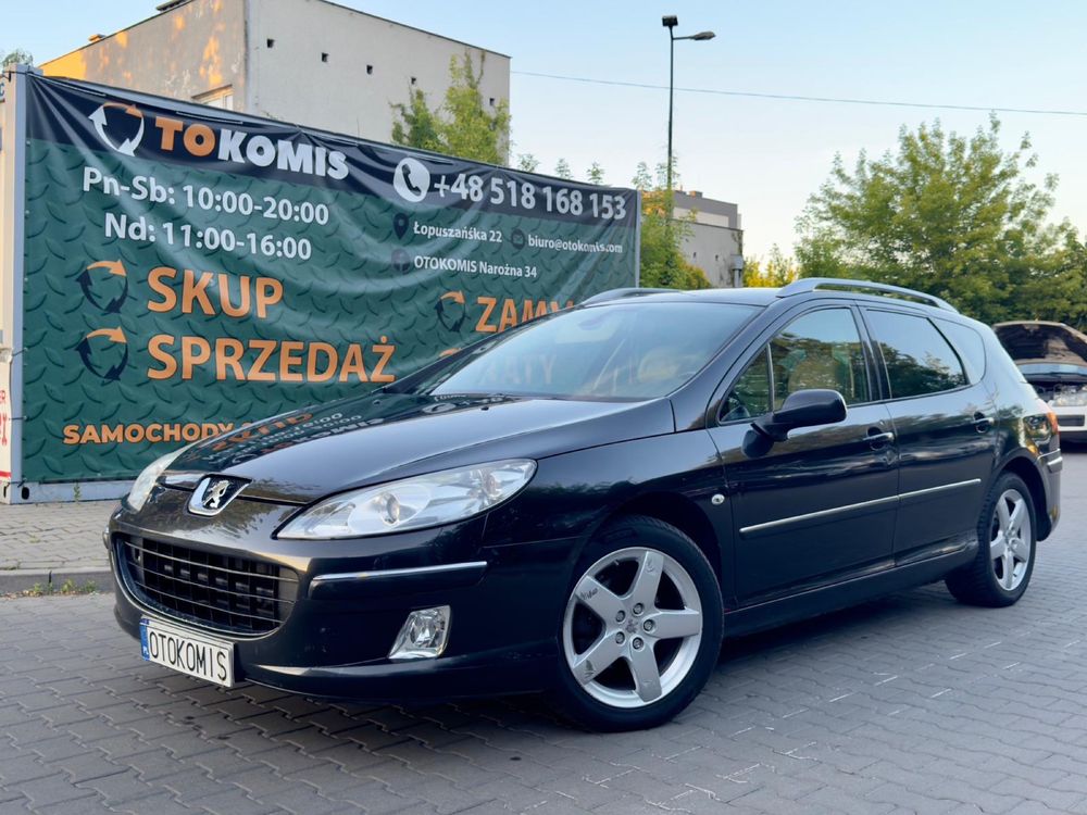 Peugeot 407SW LPG 2006 rok automat full opcja gwarancja