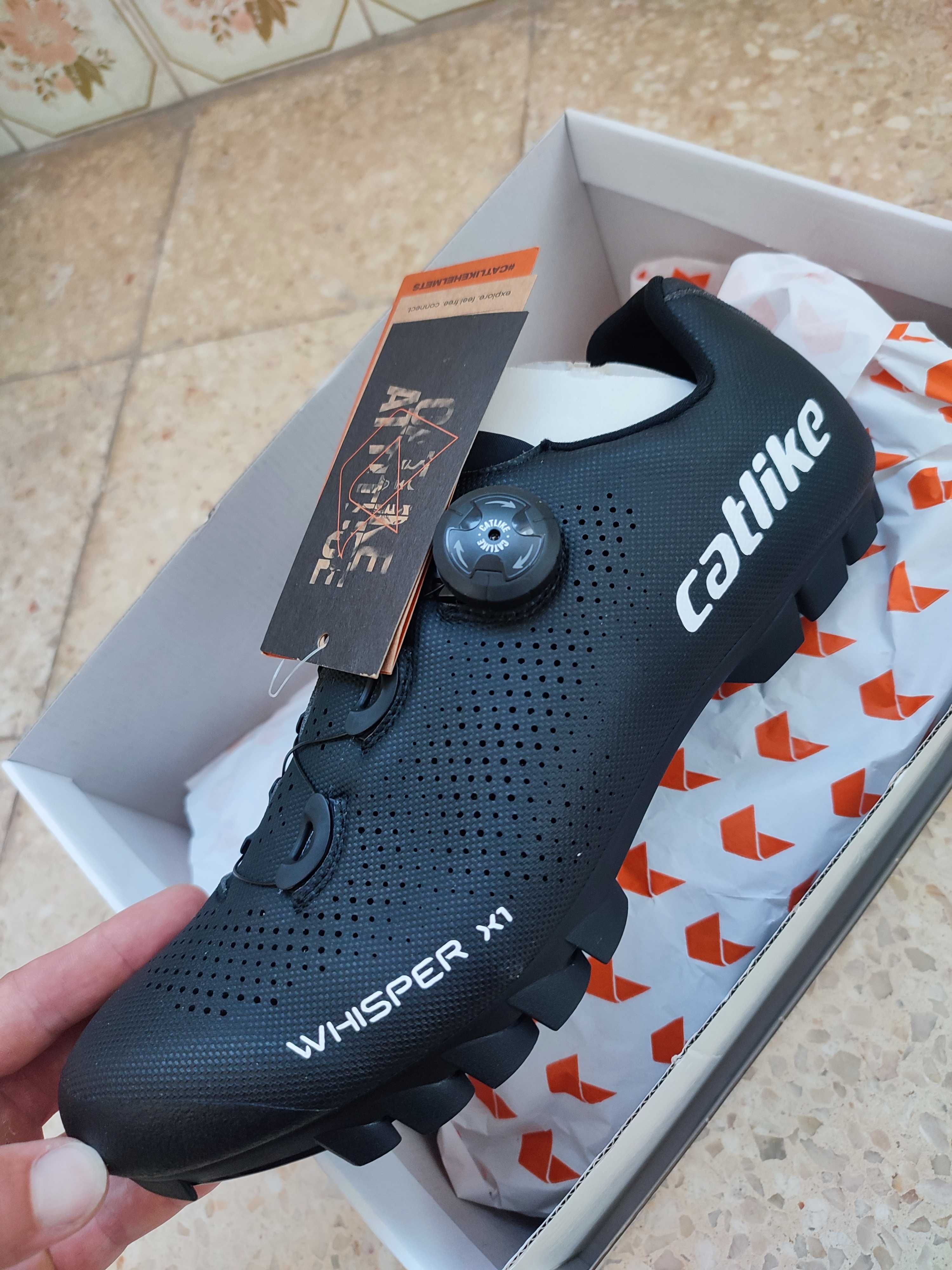 Sapatos MTB Catlike WHISPER x1 Nº 43 NOVO