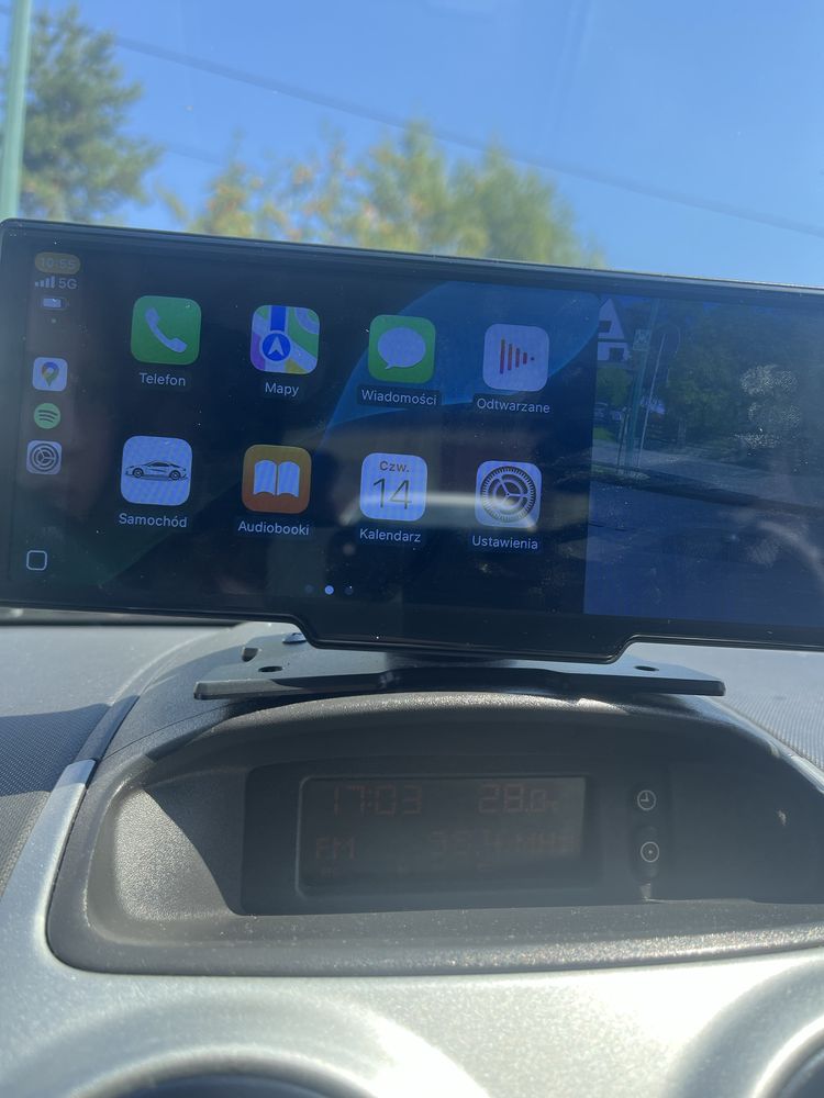 Srnubi 10.26″ CarPlay / Android Auto + kamera 4K (bez tylnej kamery)