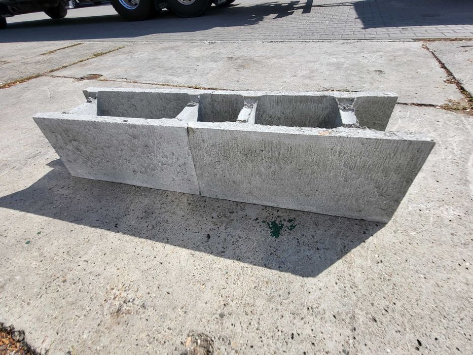 Pustak szalunkowy betonowy zalewowy bloczek PBS24 Brutto 24x24x50