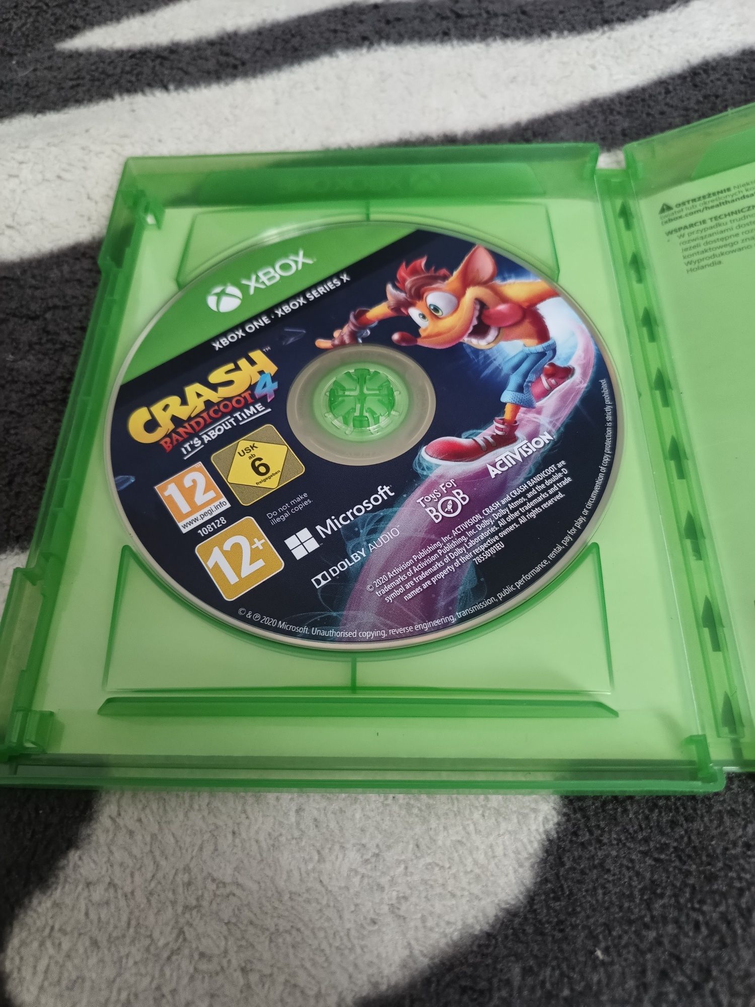 Gra Crash Bandicoot 4 Najwyższy Czas Xbox One /Series X