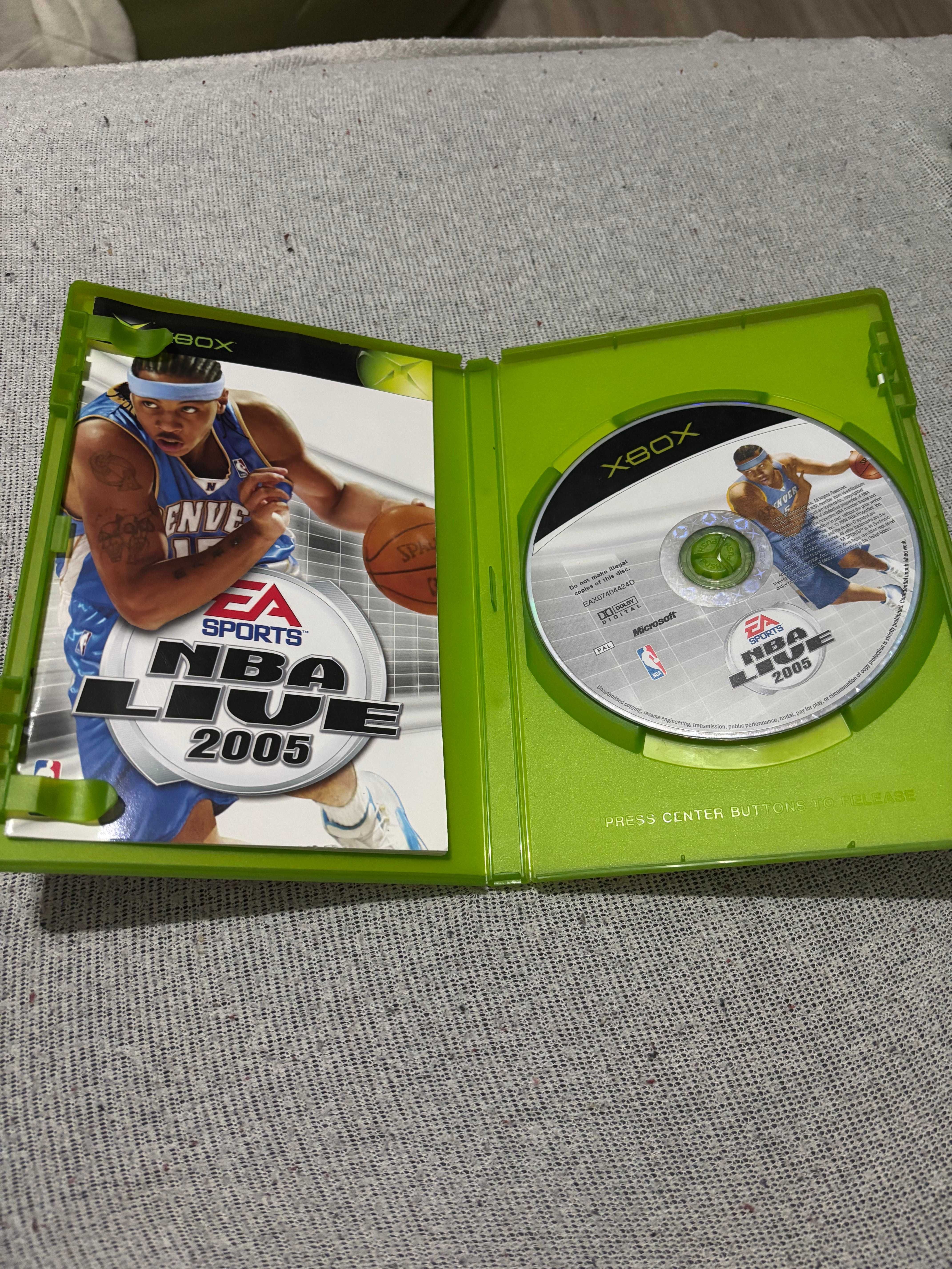 Gra NBA Live 2005 Xbox Classic