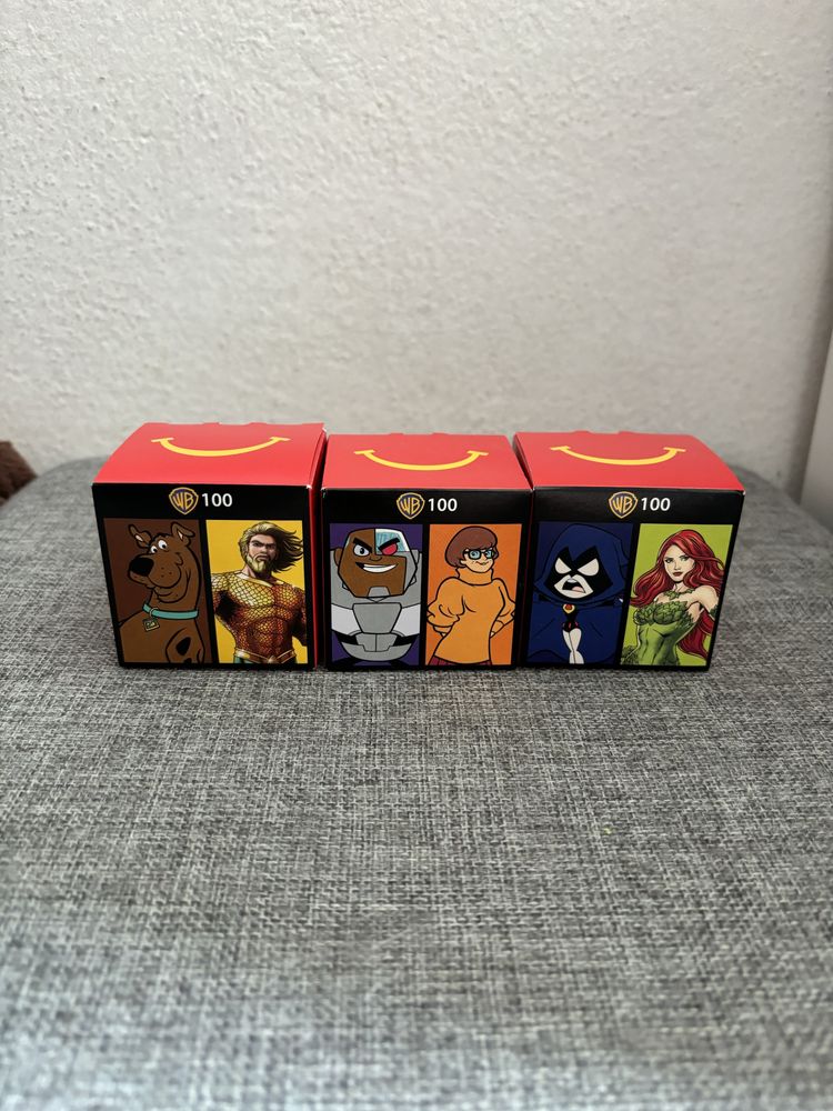 3 Brinquedos McDonald’s Warner Bros