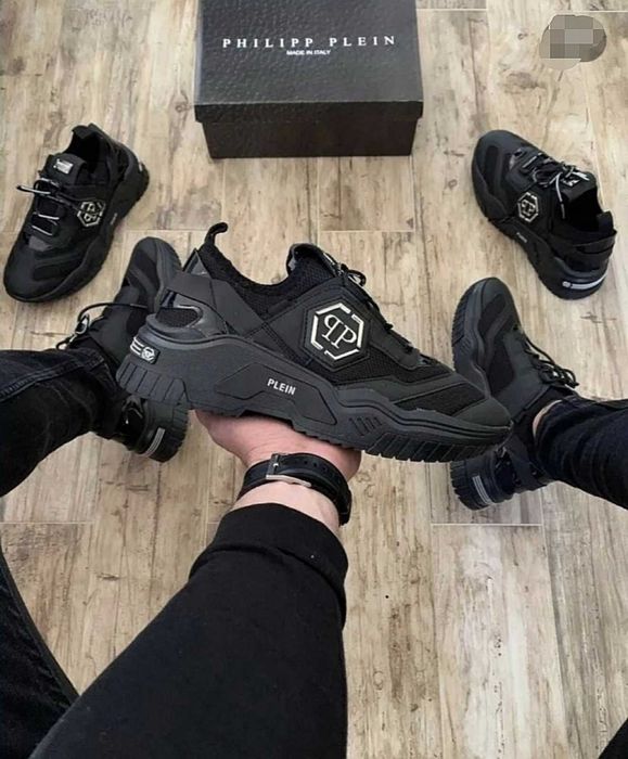 Кроссовки PP Philipp Plein black 29см 44-45р