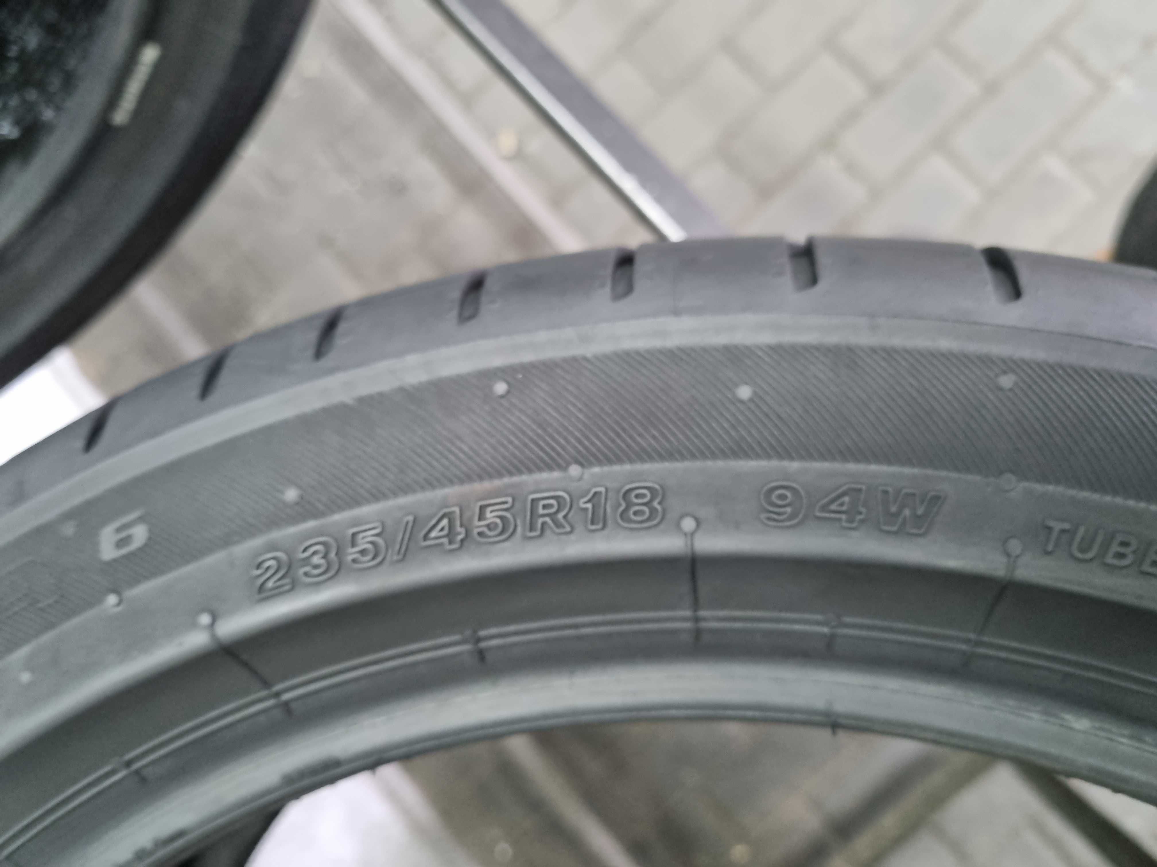 235/45/18 94W Bridgestone Turanza 6 B-seal PARA MONTAŻ WYSYŁKA K-lin