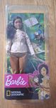 lalka Barbie Mattel National Geographic z książką i małpką GDM44 GDM48