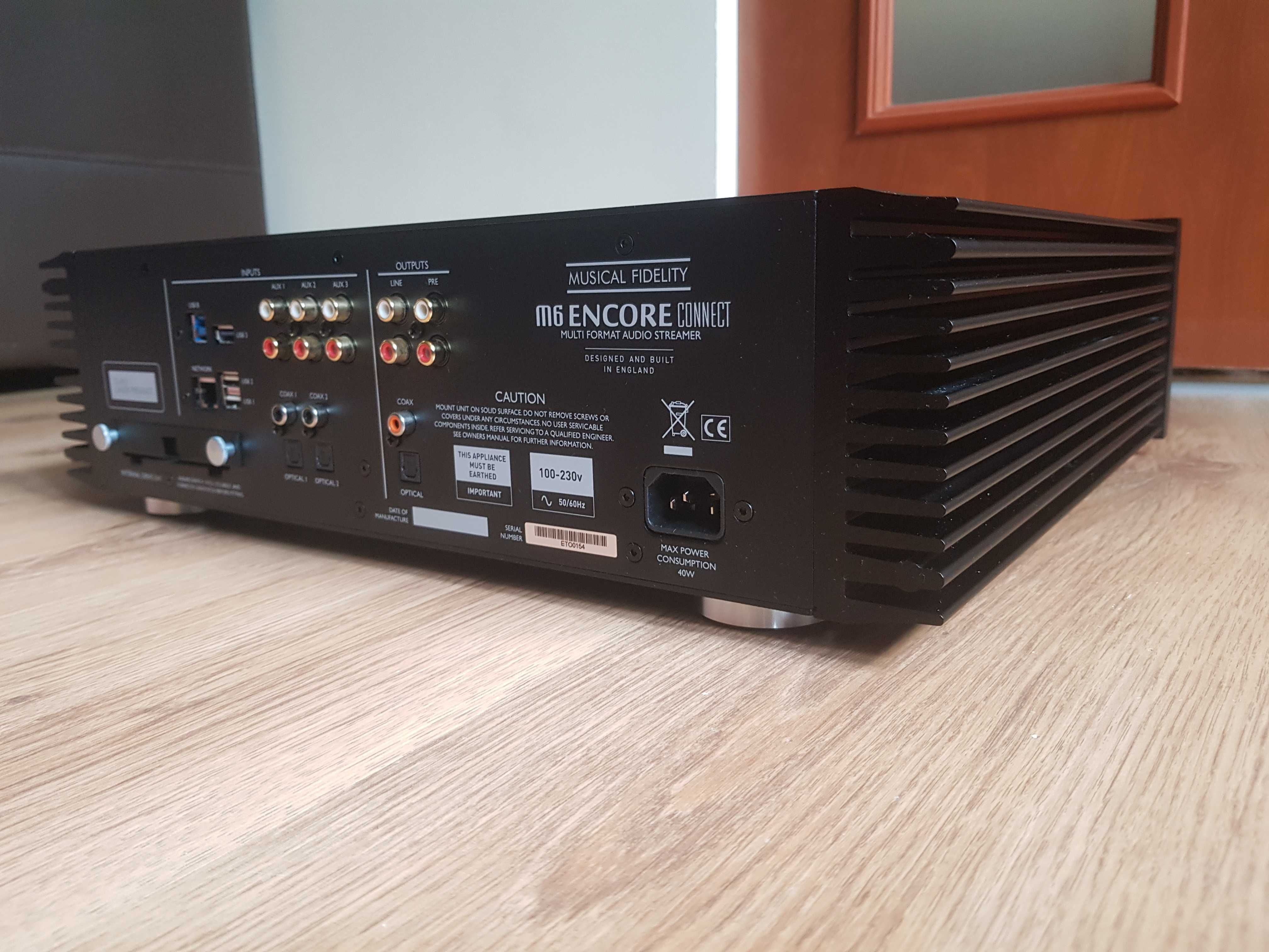 Musical Fidelity M6 Encore Connect - CD/DAC/PRE - okazja!!!