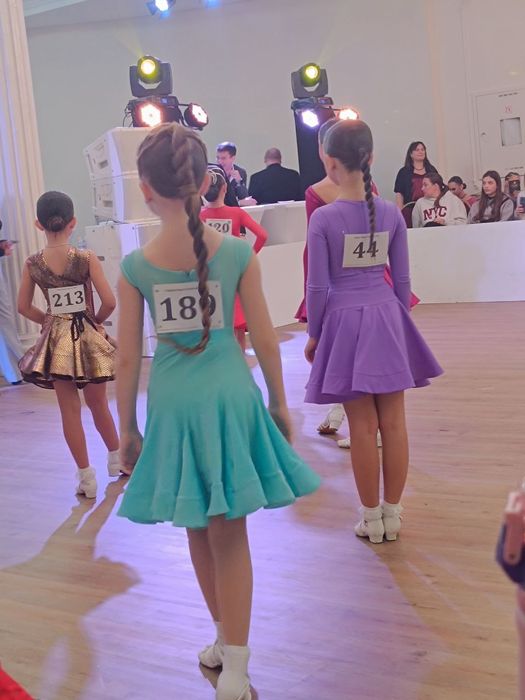 Сукня Бейсик з двома спідницями, стандарт і латина, 122