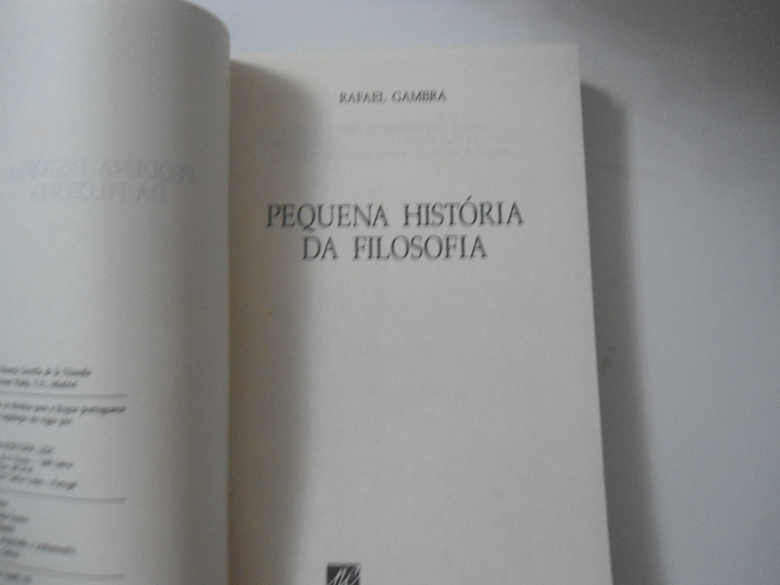 História da Filosofia por Rafael Gambra
