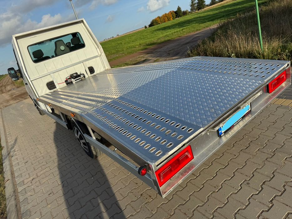 Renault Master III 2.3 DCI Niski przebieg Autolaweta Aluminiowy Najazd