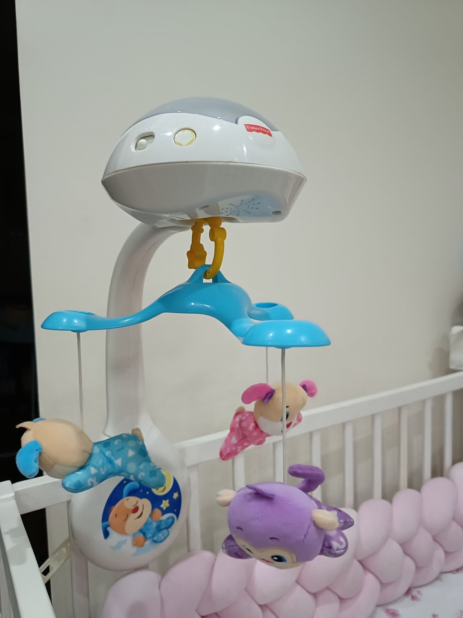 FISHER-PRICE Karuzela z misiami nad łóżeczko DLA DZIECI I Niemowląt 3w
