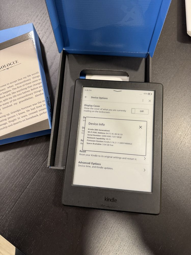 Kindle 8.ª geração