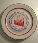 Talerz pamiątkowy okolicznościowy Chodzież