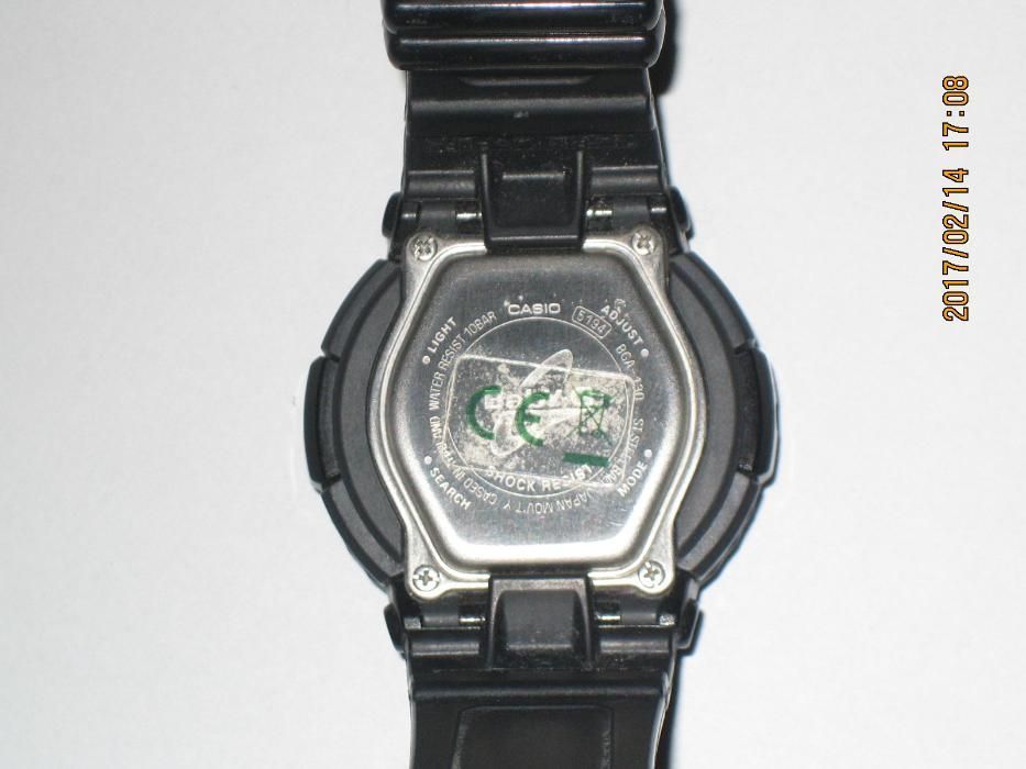 CASIO baby-g watch an analog-digital BGA130-1B NOWY!