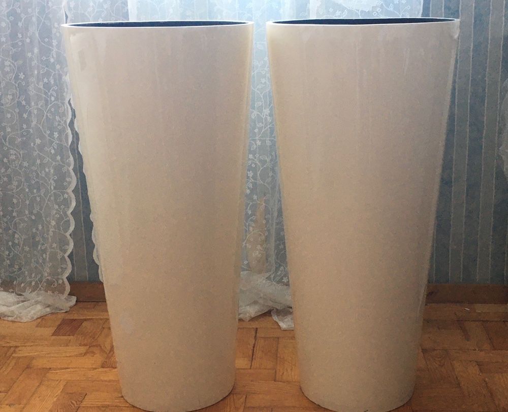 Vasos lacados 95cm altura