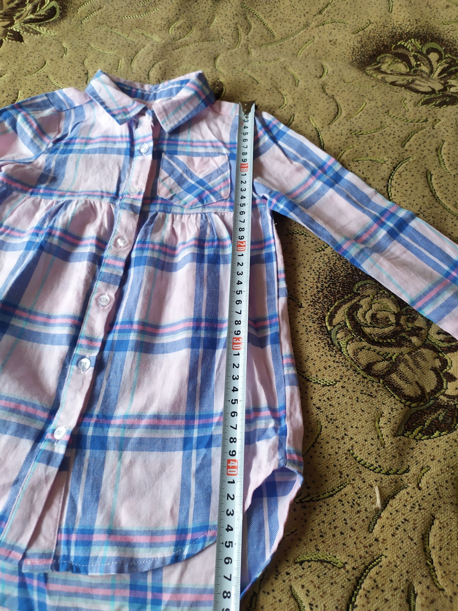 Летнее платье рубашка 2 шт. Gee Jay Gloria Jeans, р.92-98 (3 года)