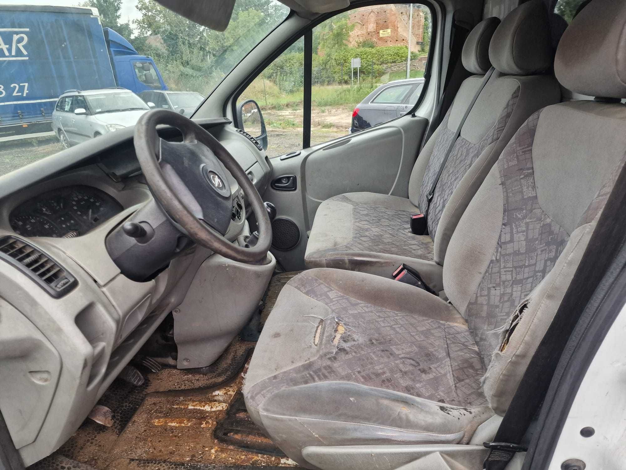 opel vivaro long  1.9 dci f9q760 lak l474  samochód na części