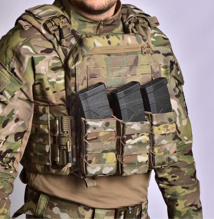 Жорсткий підсумок під АК 7.62 та 5.45. Cordura 1000D. Кольори на вибір