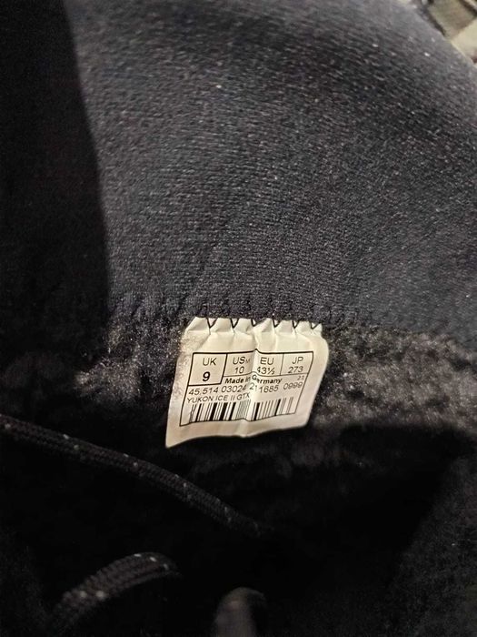 Берци LOWA Yukon Ice II GTX Black 43.5 ЛОВА ОРИГІНАЛ