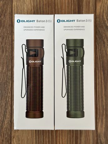 Olight Baton 3 pro Green, Brown, limited edition ліхтарик