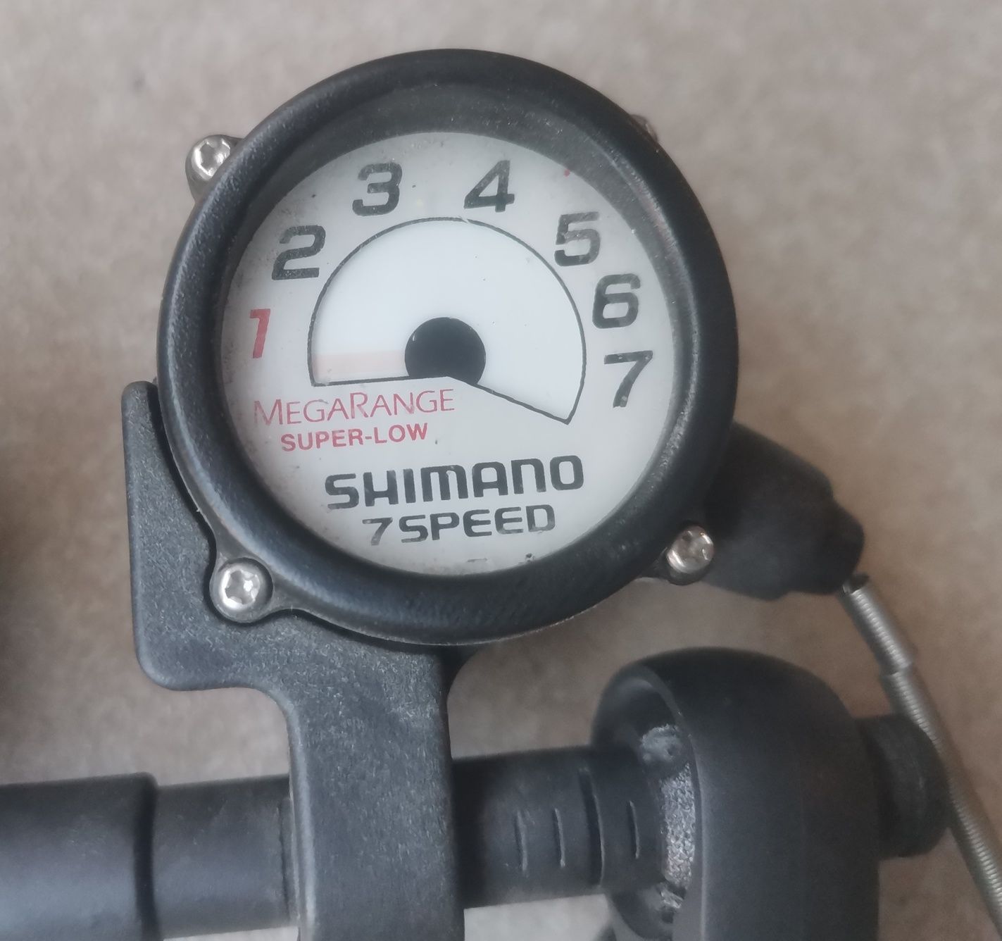 Wskaźniki do manetek SHIMANO CI-DECK 3x7 speed revo shift