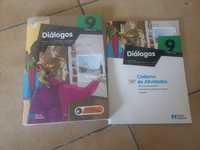 Manual e caderno de actividades de português