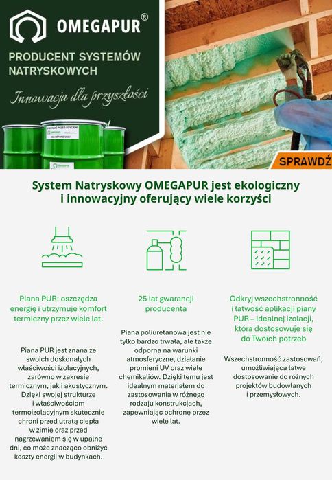 Maszyna do piany PUR H19S NEW Szkolenie i wsparcie producenta OMEGAPUR